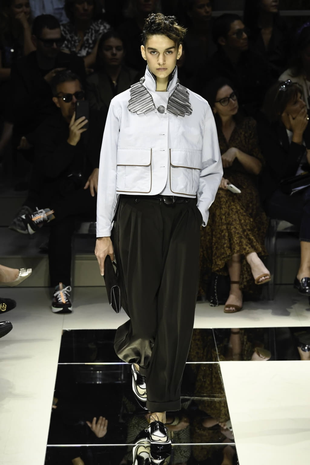 Fashion Week Milan Spring/Summer 2020 look 23 from the Giorgio Armani collection 女装