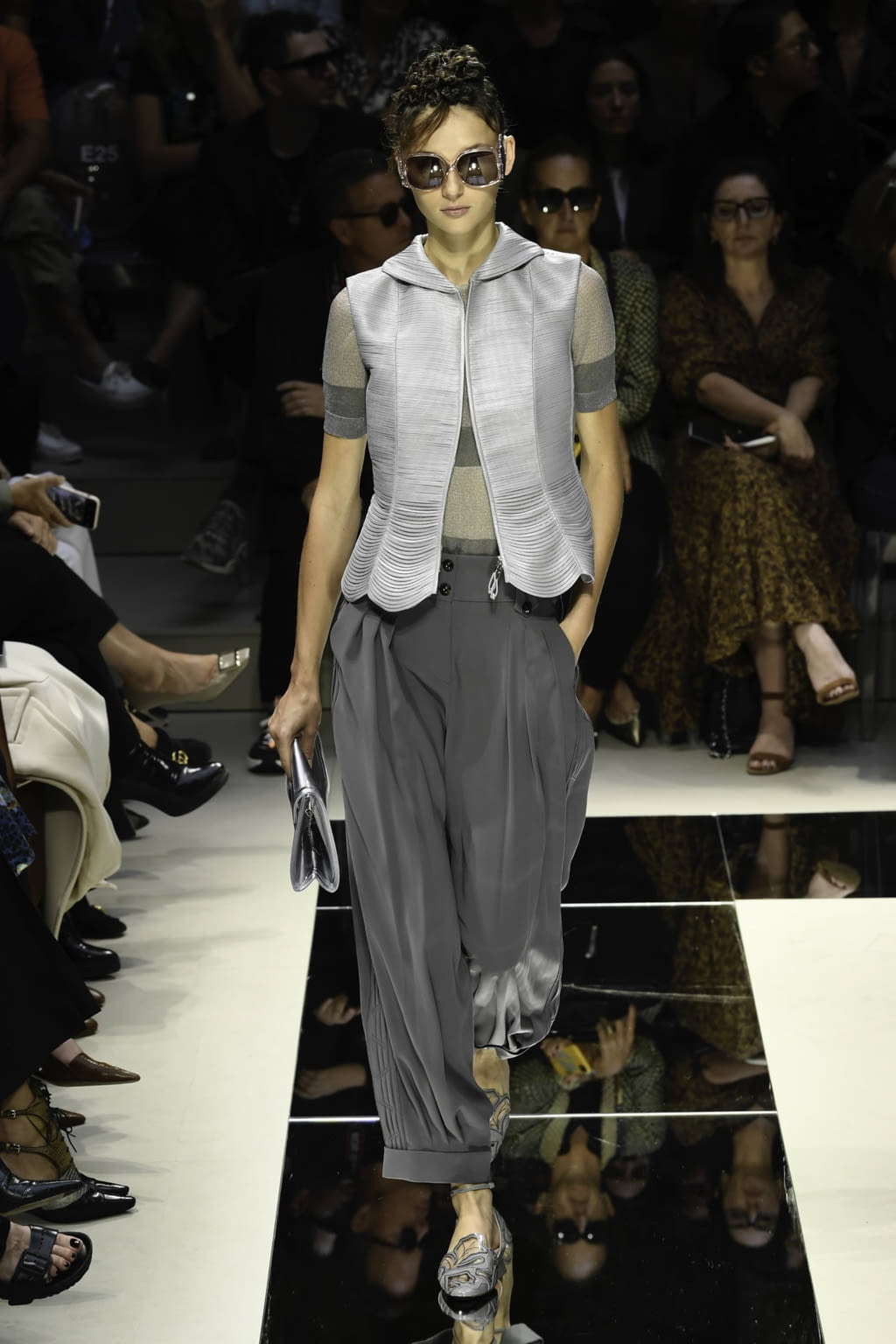 Fashion Week Milan Spring/Summer 2020 look 39 from the Giorgio Armani collection womenswear