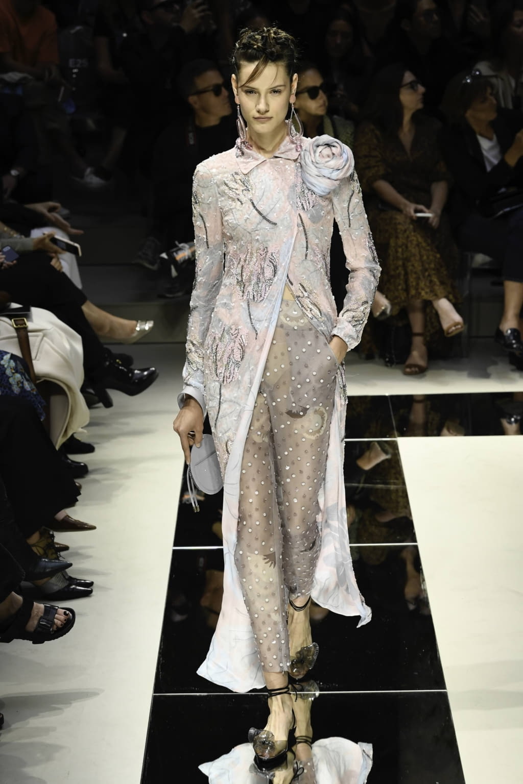 Fashion Week Milan Spring/Summer 2020 look 73 from the Giorgio Armani collection womenswear