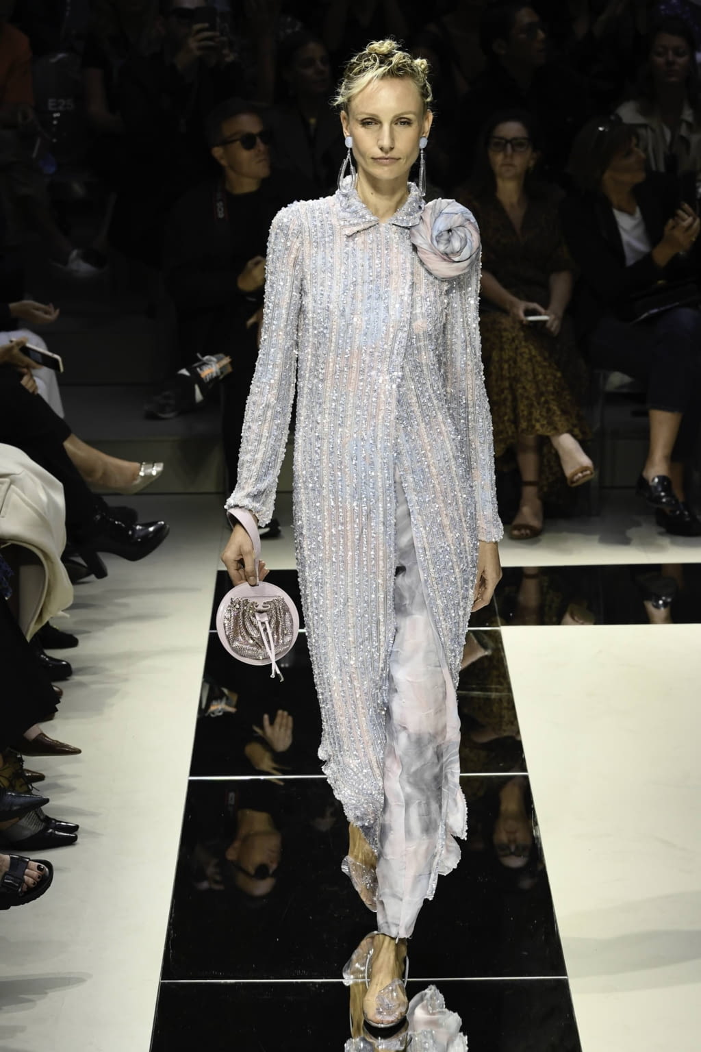 Fashion Week Milan Spring/Summer 2020 look 74 from the Giorgio Armani collection womenswear