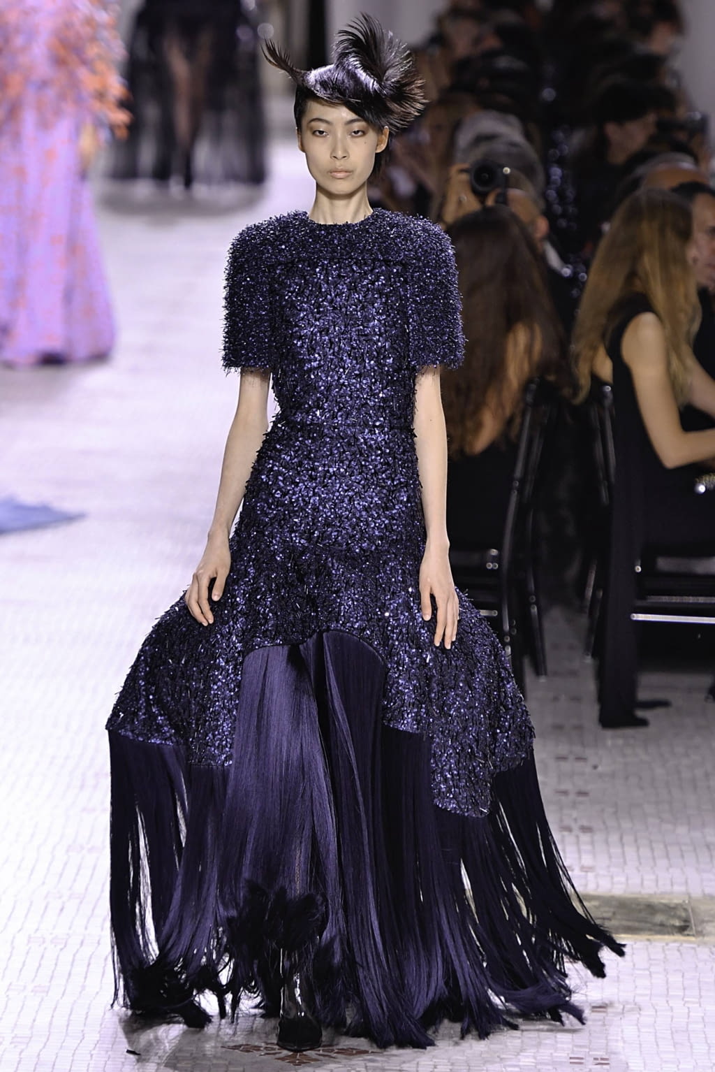 Fashion Week Paris Fall/Winter 2019 look 32 de la collection Givenchy couture