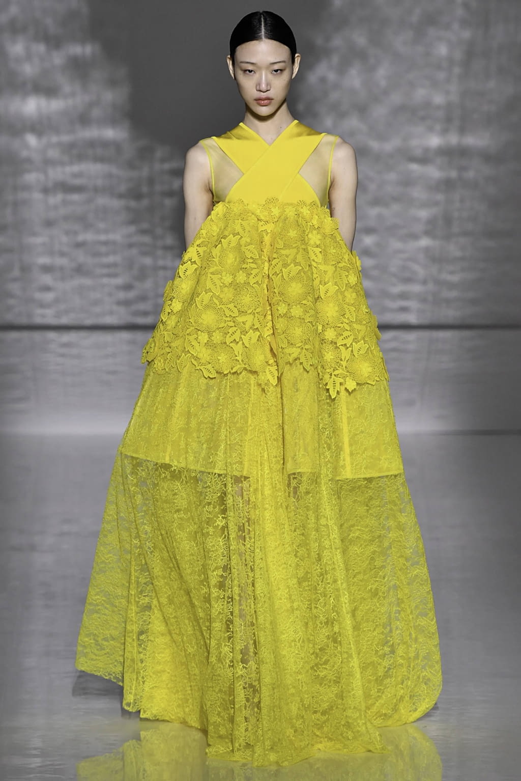 Fashion Week Paris Spring/Summer 2019 look 9 de la collection Givenchy couture