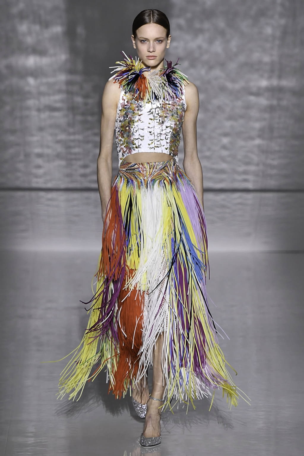Fashion Week Paris Spring/Summer 2019 look 22 from the Givenchy collection couture