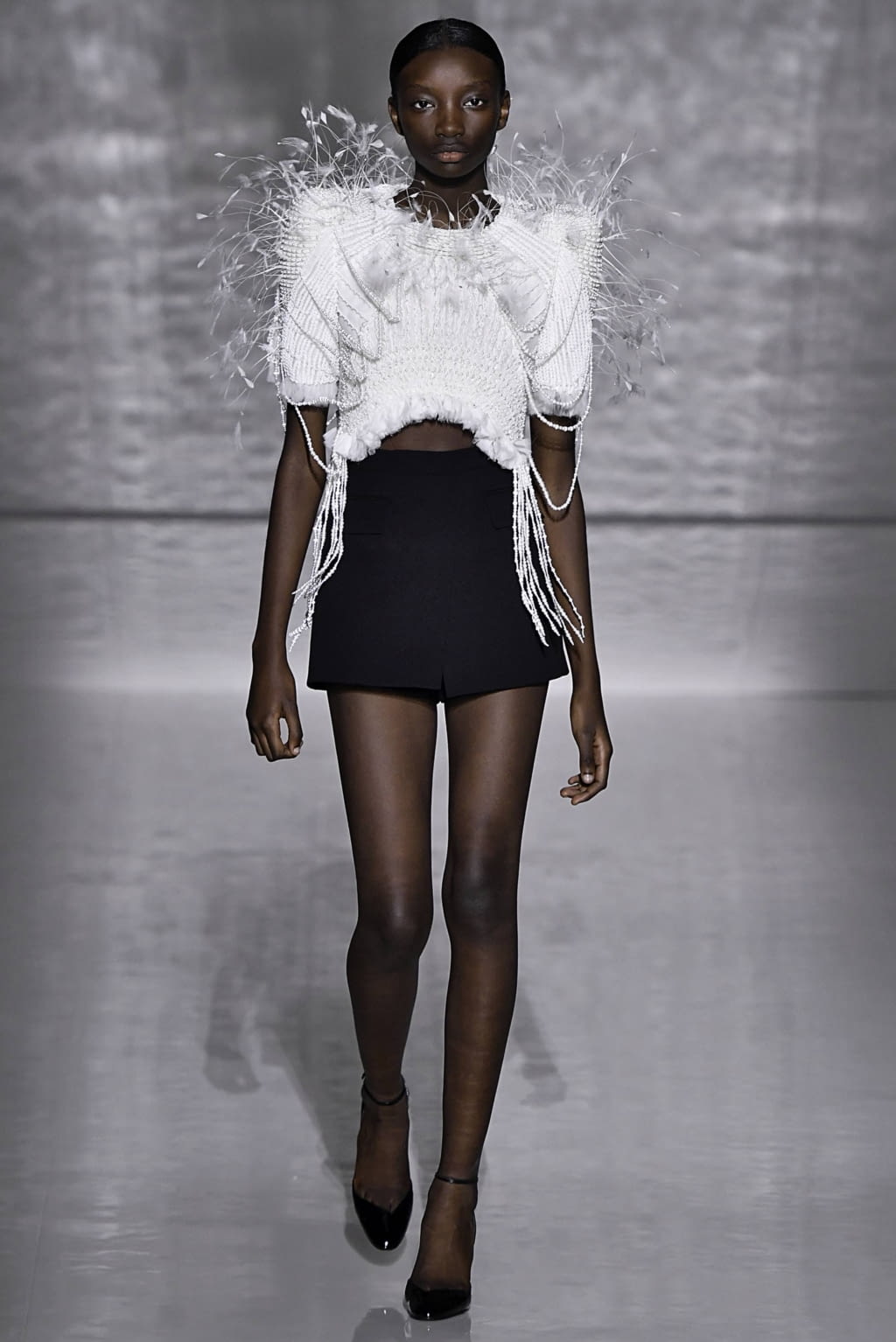 Fashion Week Paris Spring/Summer 2019 look 25 de la collection Givenchy couture