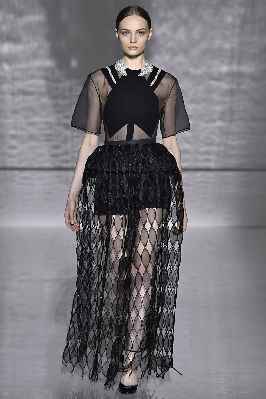 Fashion Week Paris Spring/Summer 2019 look 39 de la collection Givenchy couture
