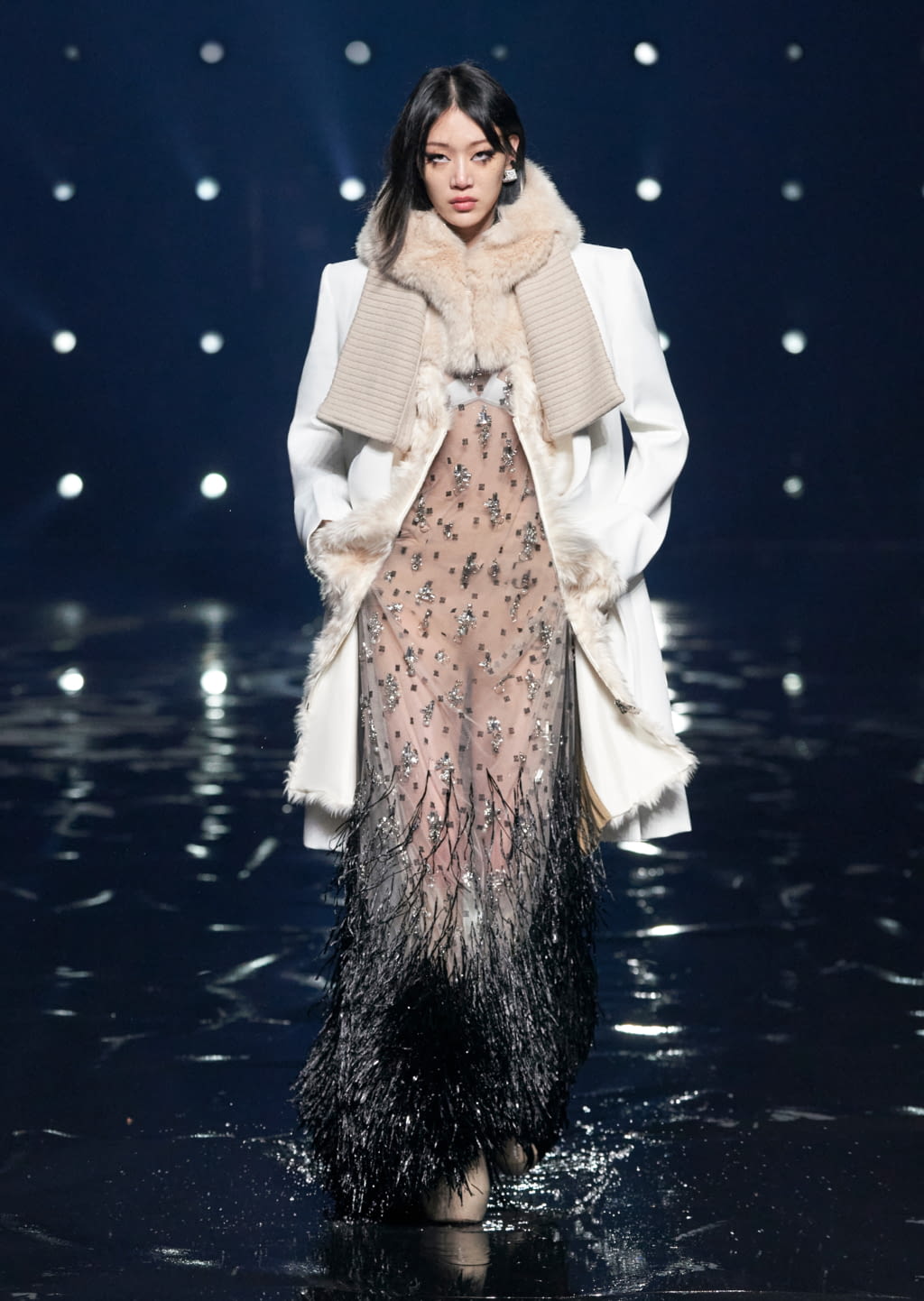 Fashion Week Paris Fall/Winter 2021 look 61 de la collection Givenchy womenswear