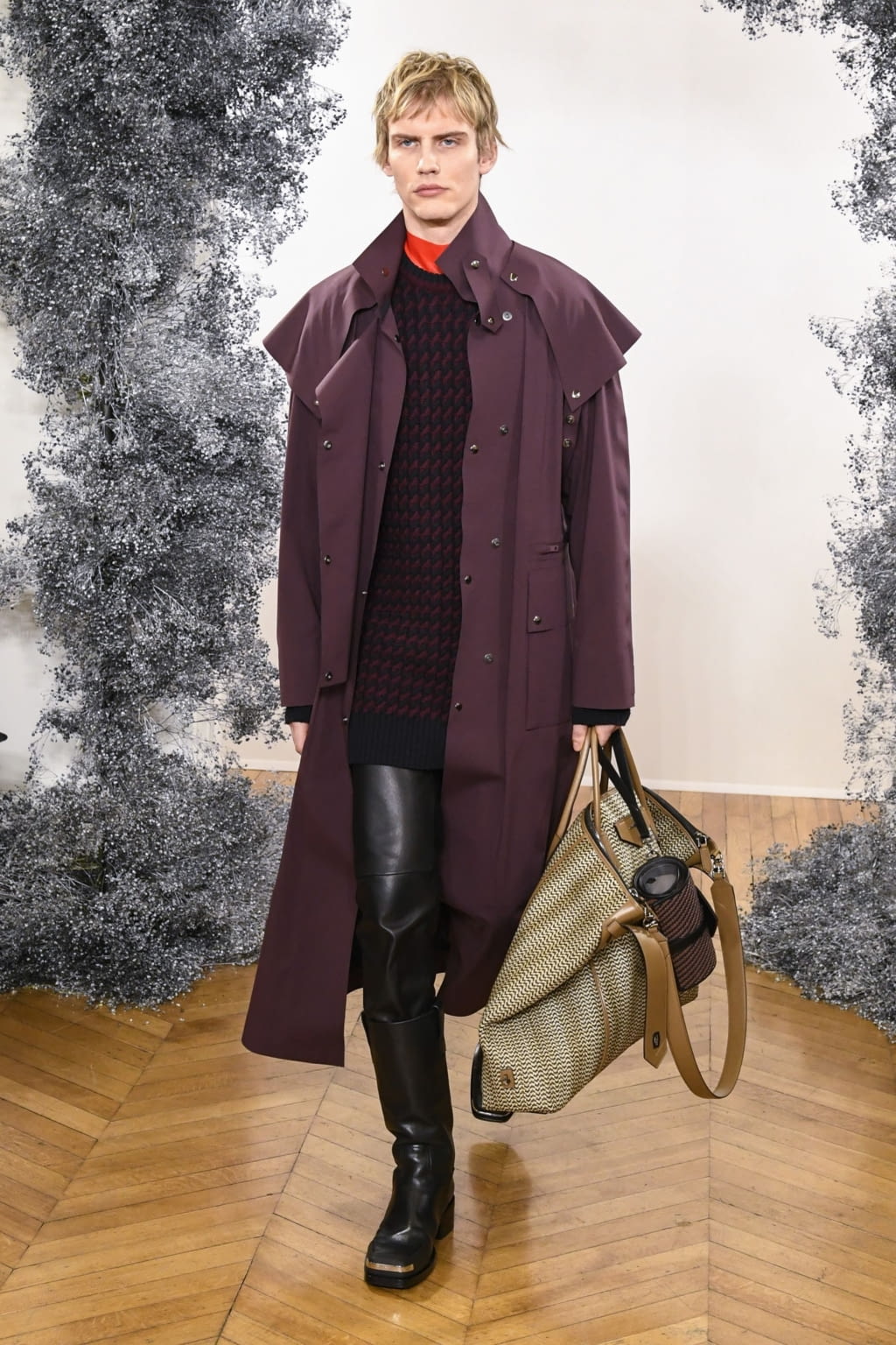 Fashion Week Paris Fall/Winter 2020 look 20 de la collection Givenchy menswear
