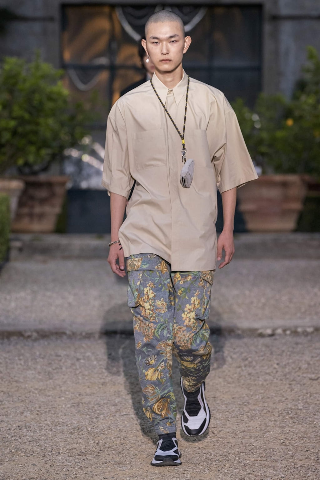 Fashion Week Florence Spring/Summer 2020 look 46 from the Givenchy collection menswear