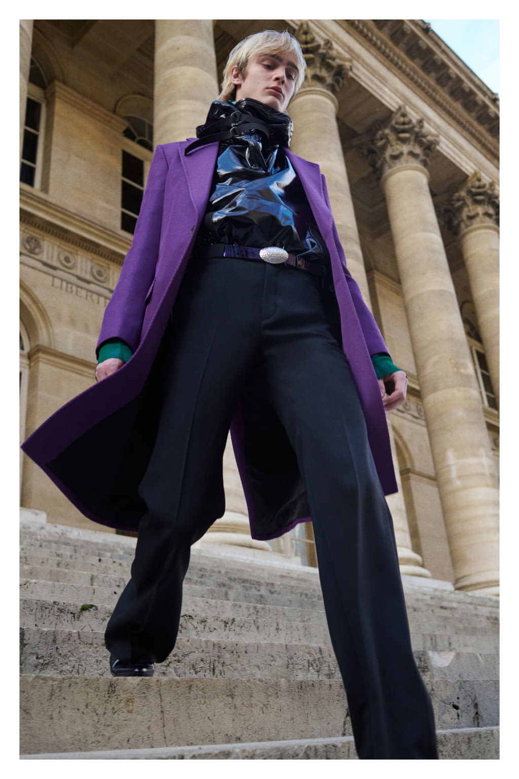Fashion Week Paris Fall/Winter 2019 look 5 de la collection Givenchy menswear