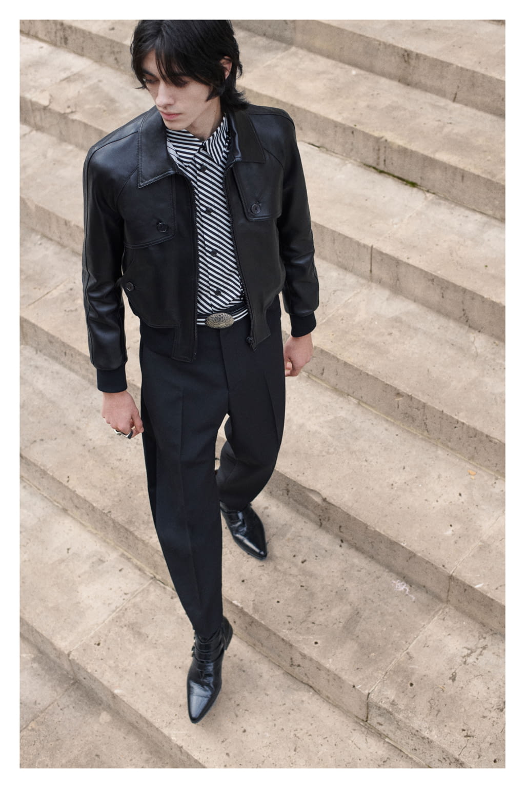 Fashion Week Paris Fall/Winter 2019 look 15 de la collection Givenchy menswear