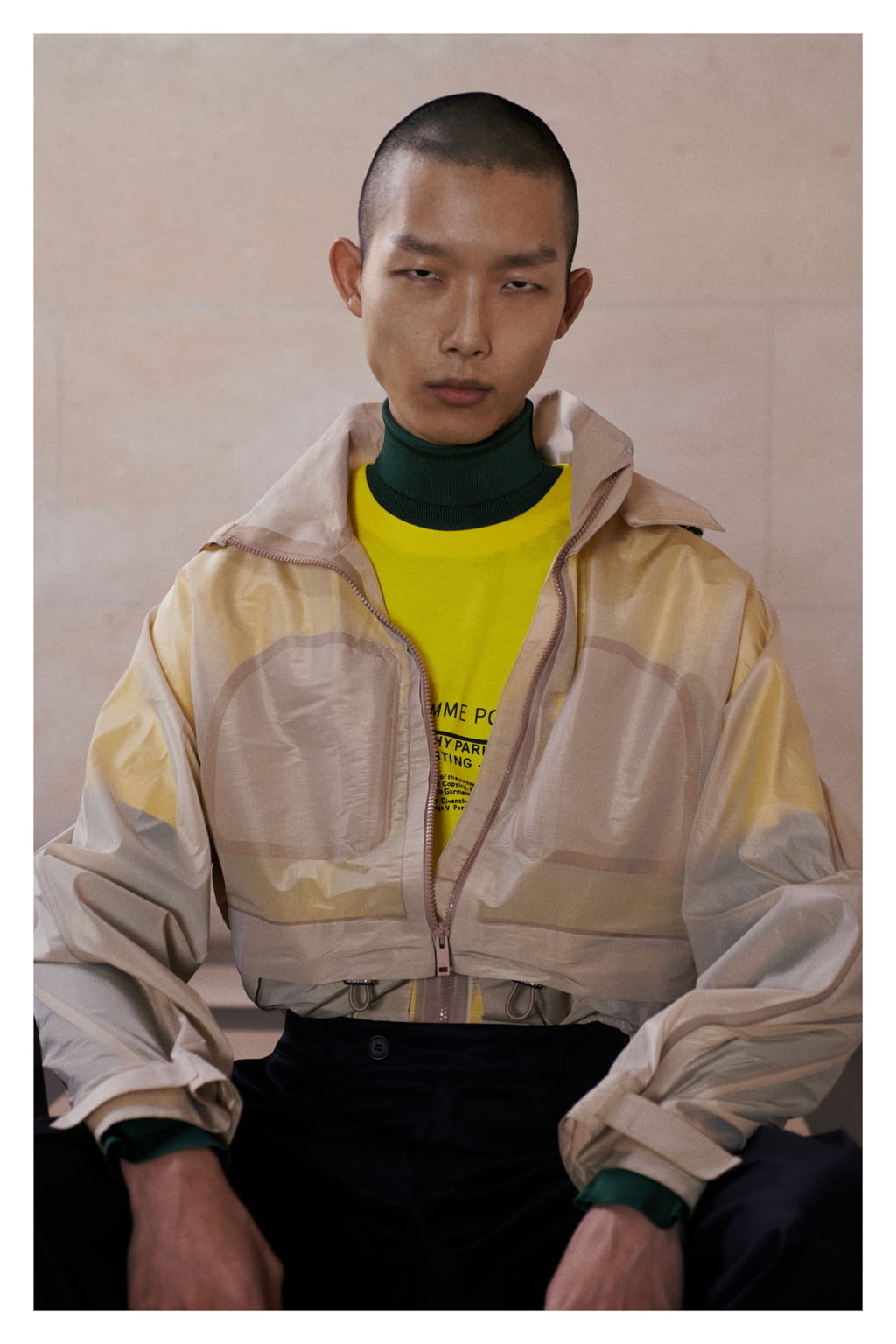 Fashion Week Paris Fall/Winter 2019 look 21 from the Givenchy collection 男装