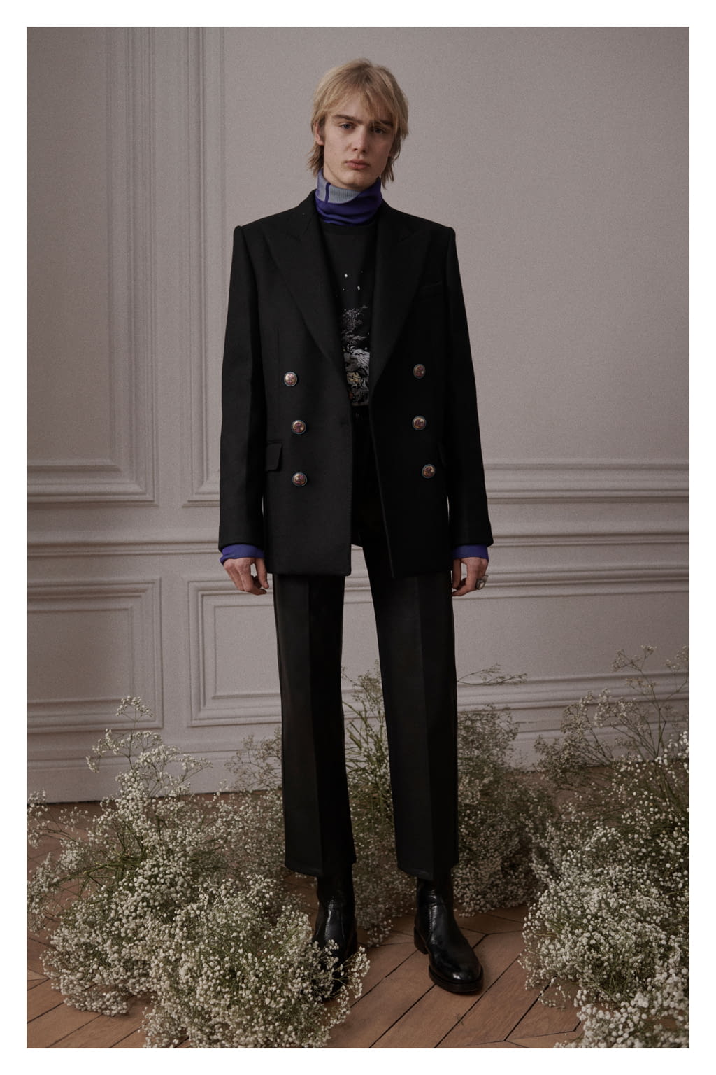 Fashion Week Paris Fall/Winter 2019 look 24 de la collection Givenchy menswear