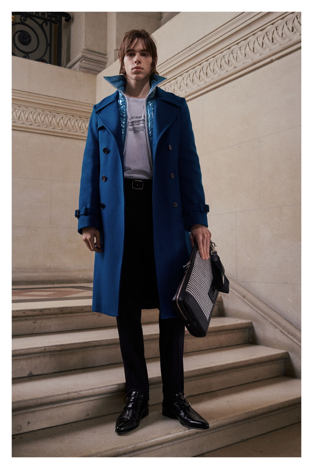 Fashion Week Paris Fall/Winter 2019 look 28 from the Givenchy collection 男装