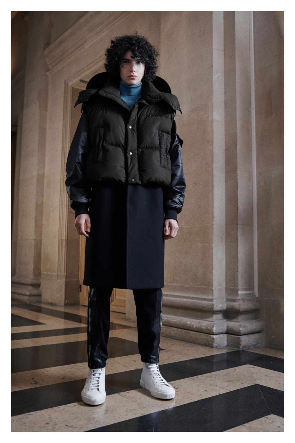 Fashion Week Paris Fall/Winter 2019 look 31 de la collection Givenchy menswear