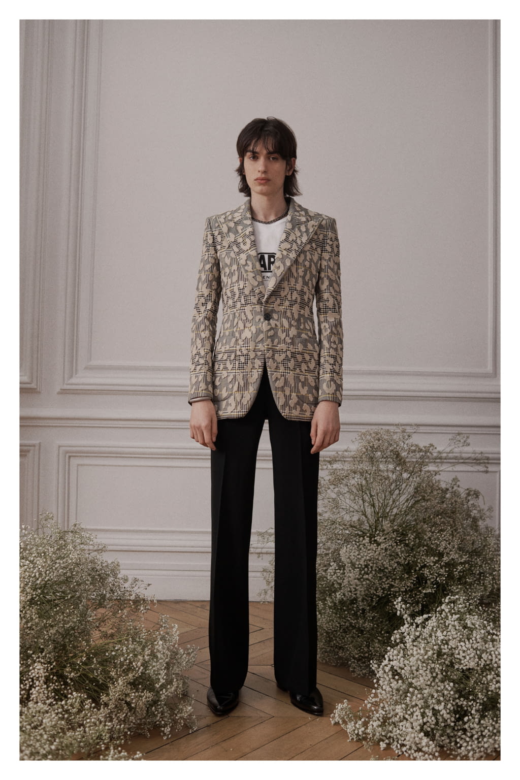 Fashion Week Paris Fall/Winter 2019 look 35 de la collection Givenchy menswear