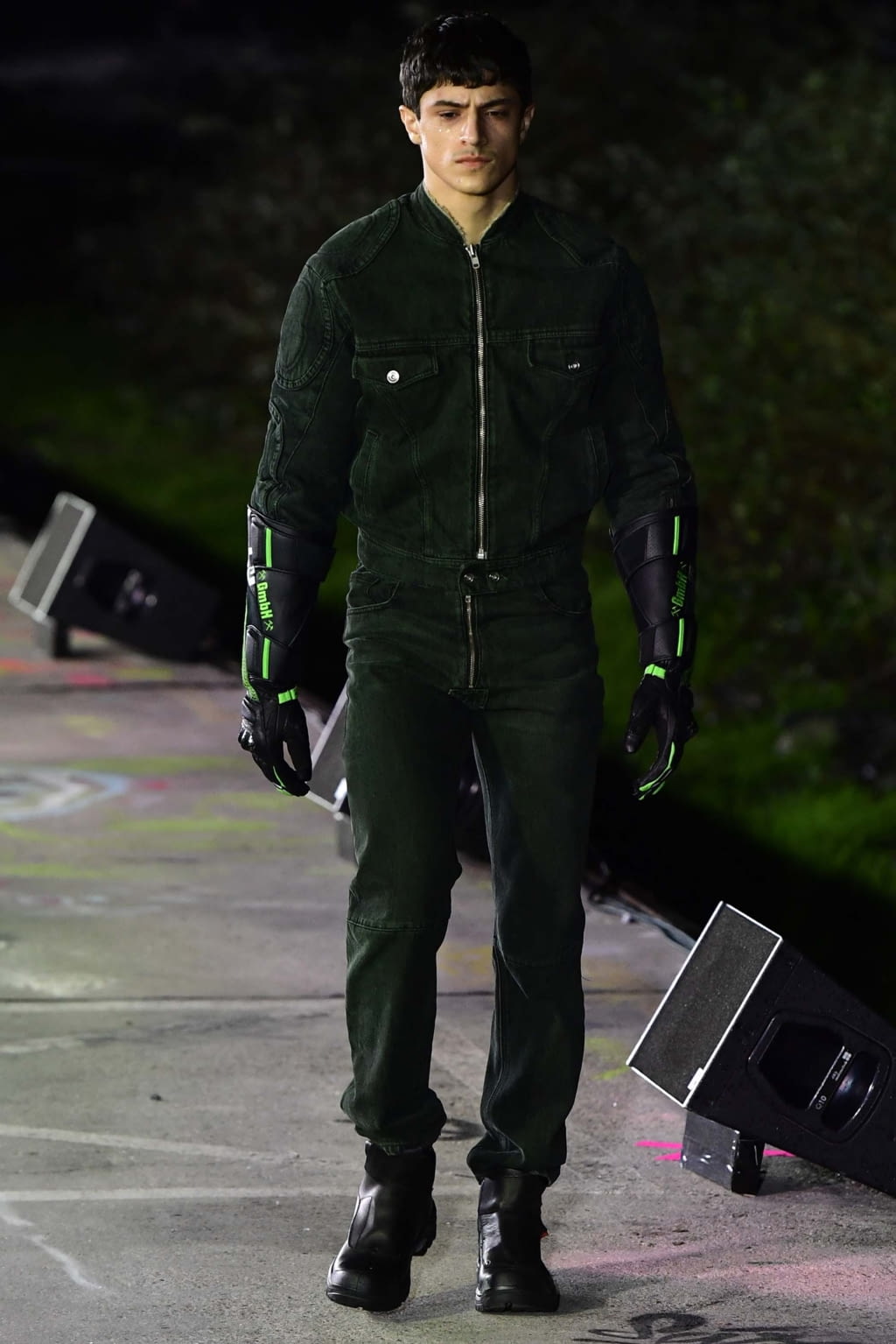 Fashion Week Paris Fall/Winter 2018 look 8 from the GmbH collection 男装