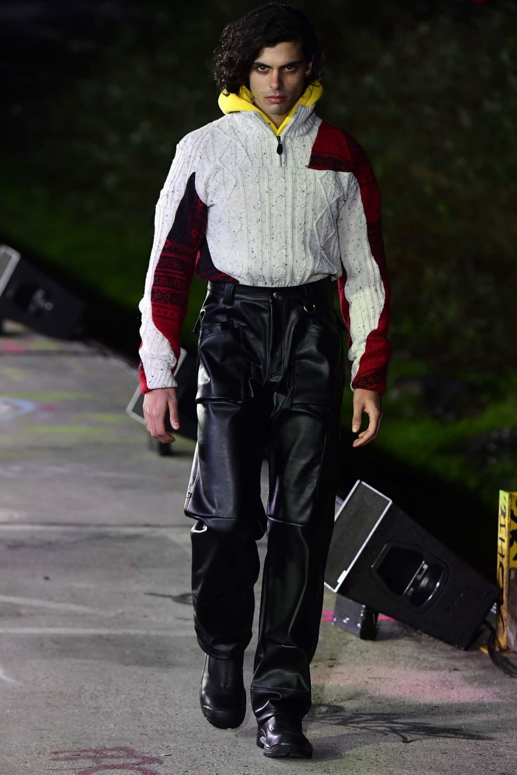 Fashion Week Paris Fall/Winter 2018 look 20 from the GmbH collection menswear