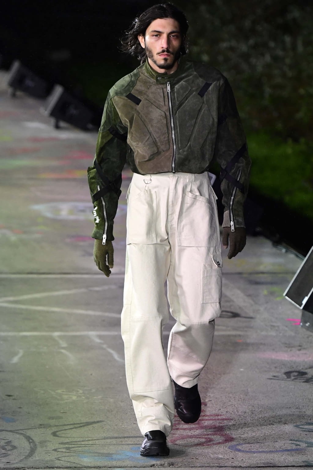 Fashion Week Paris Fall/Winter 2018 look 23 from the GmbH collection menswear