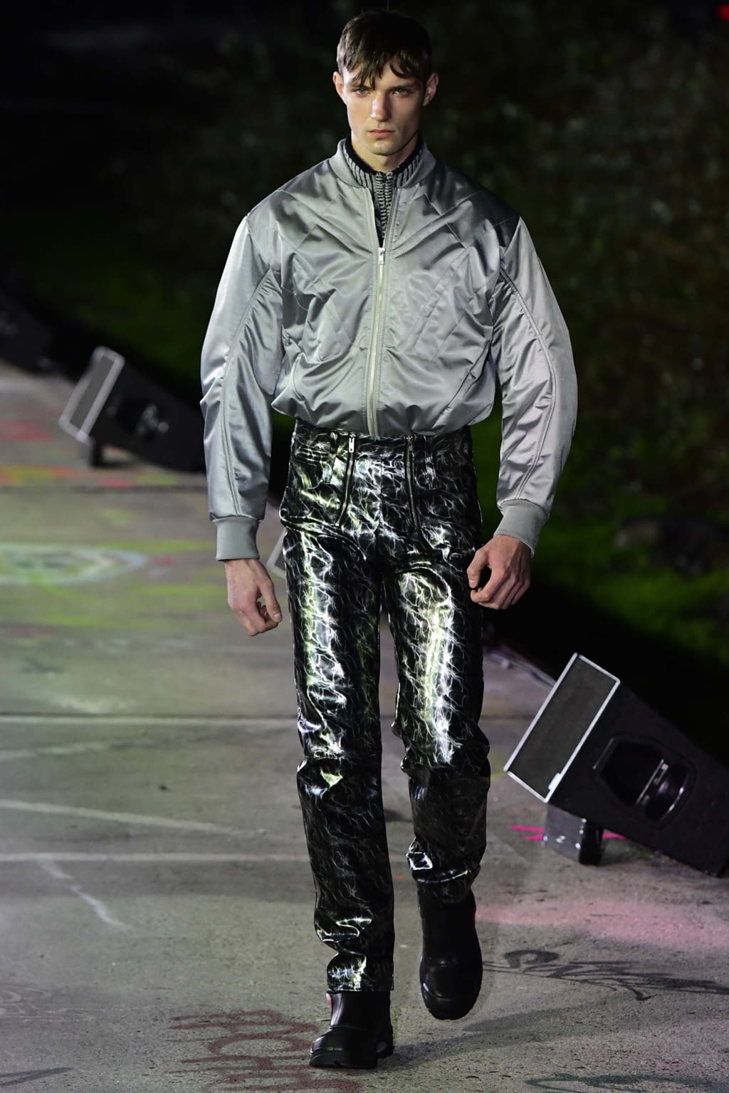 Fashion Week Paris Fall/Winter 2018 look 25 from the GmbH collection menswear