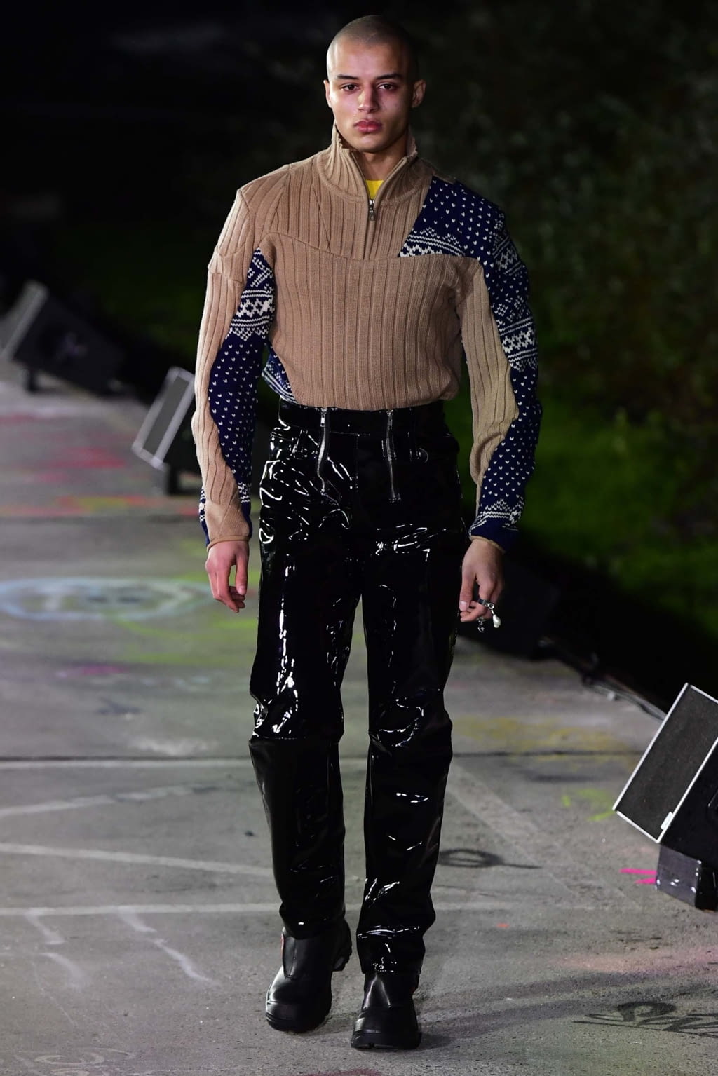 Fashion Week Paris Fall/Winter 2018 look 27 from the GmbH collection menswear