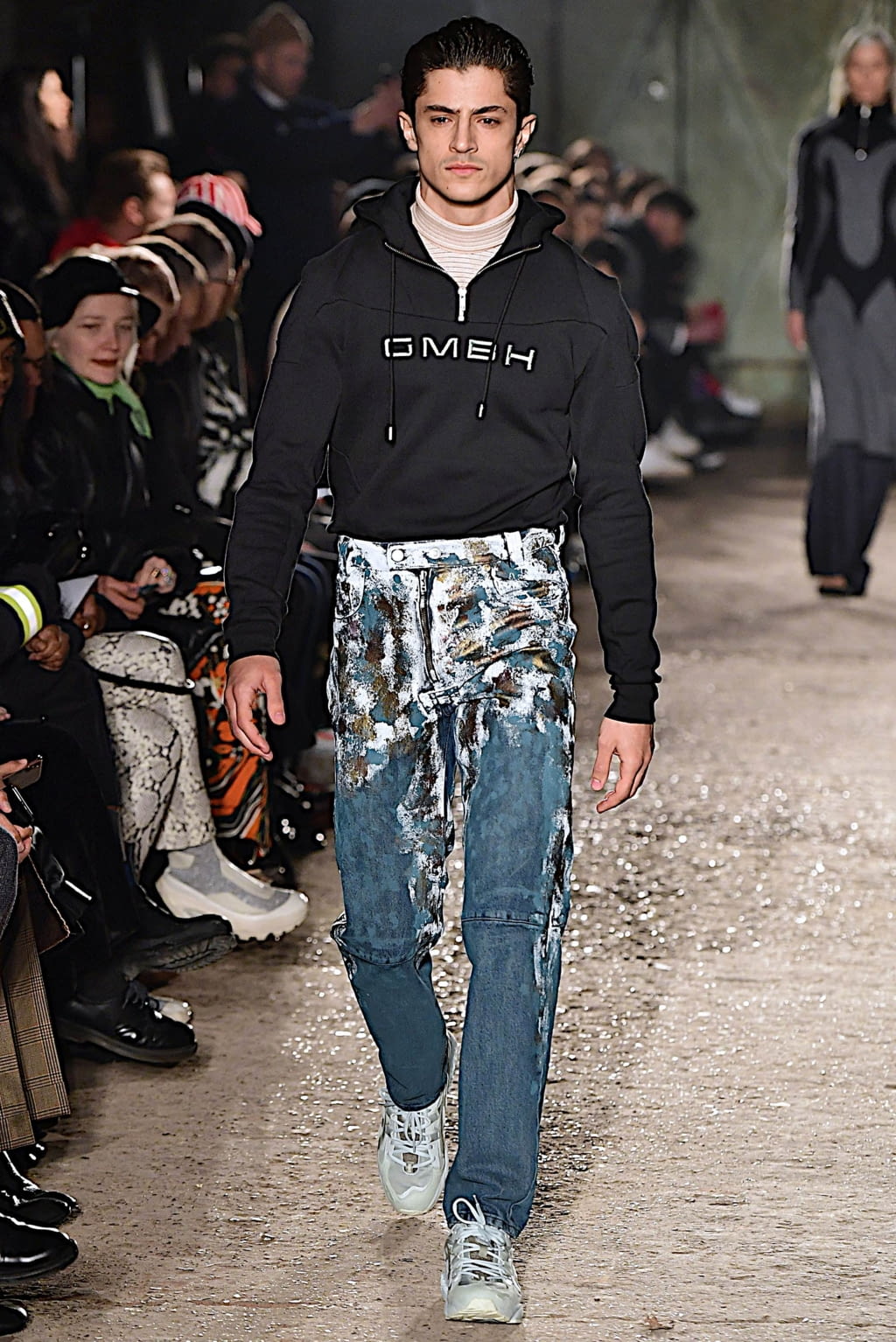 Fashion Week Paris Fall/Winter 2019 look 7 from the GmbH collection 男装