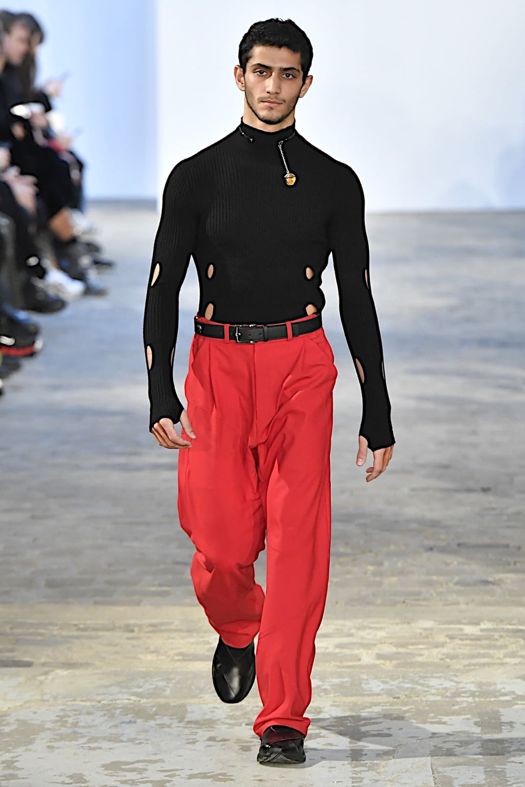 Fashion Week Paris Fall/Winter 2020 look 12 from the GmbH collection menswear