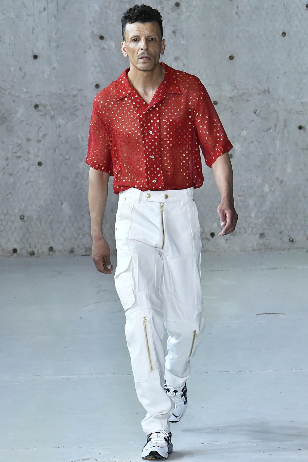 Fashion Week Paris Spring/Summer 2019 look 9 from the GmbH collection 男装