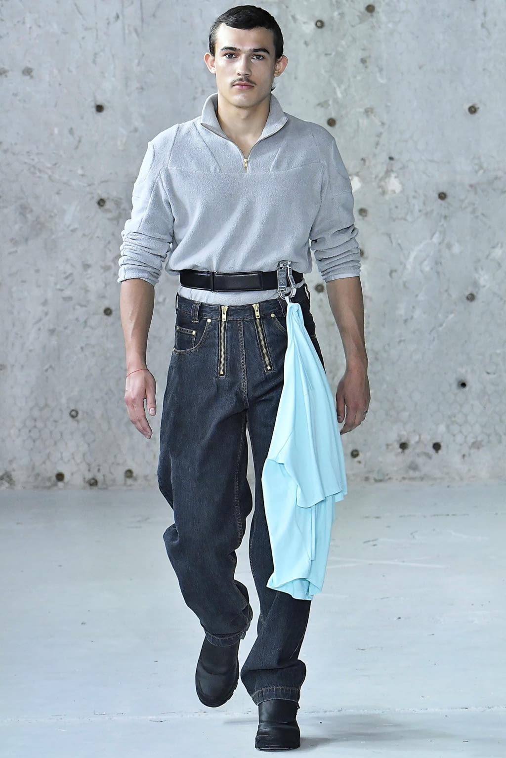 Fashion Week Paris Spring/Summer 2019 look 14 from the GmbH collection menswear