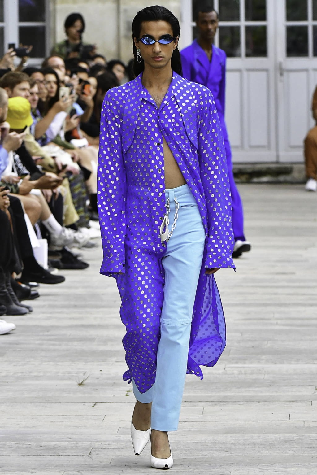 Fashion Week Paris Spring/Summer 2020 look 18 from the GmbH collection menswear