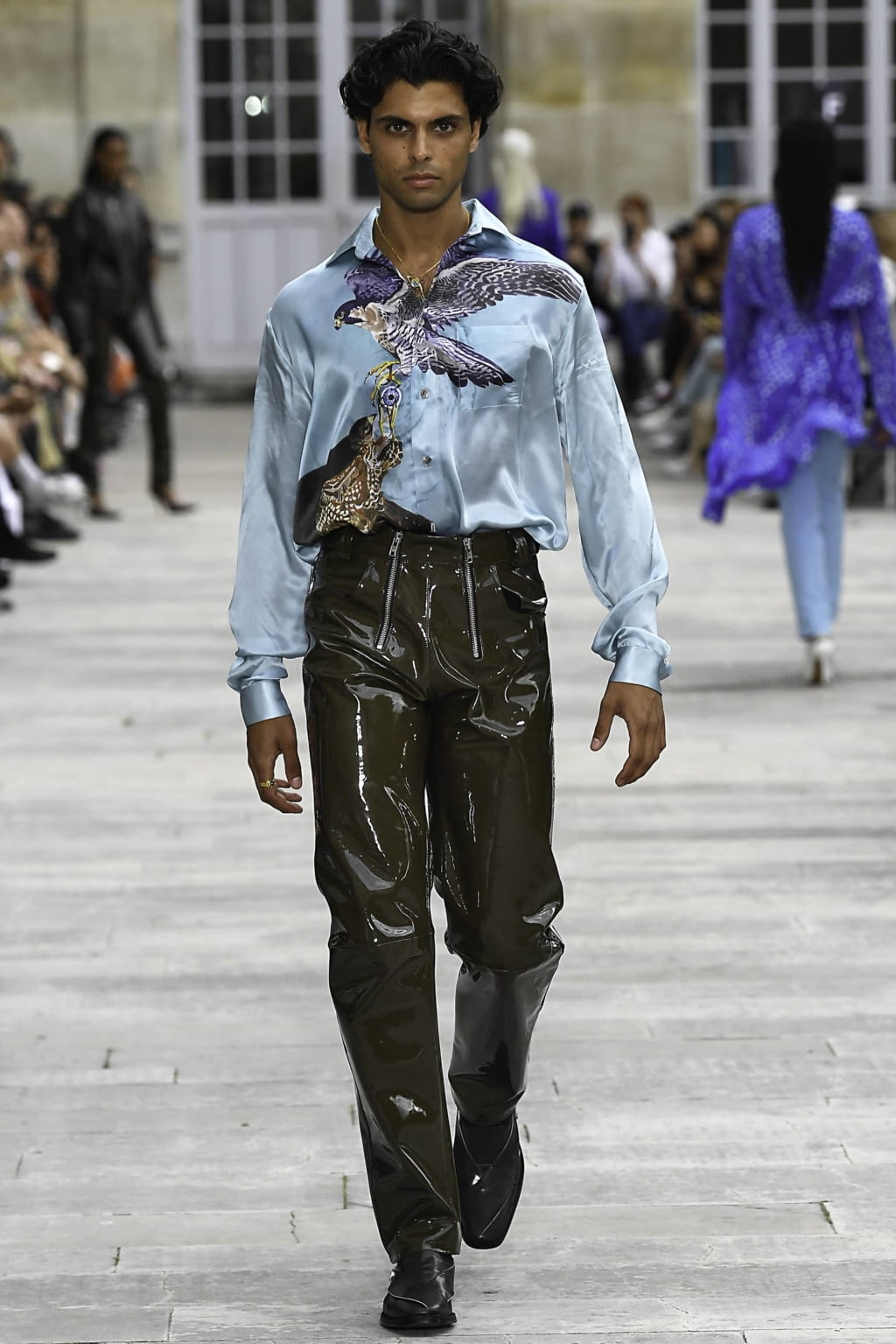 Fashion Week Paris Spring/Summer 2020 look 20 from the GmbH collection 男装