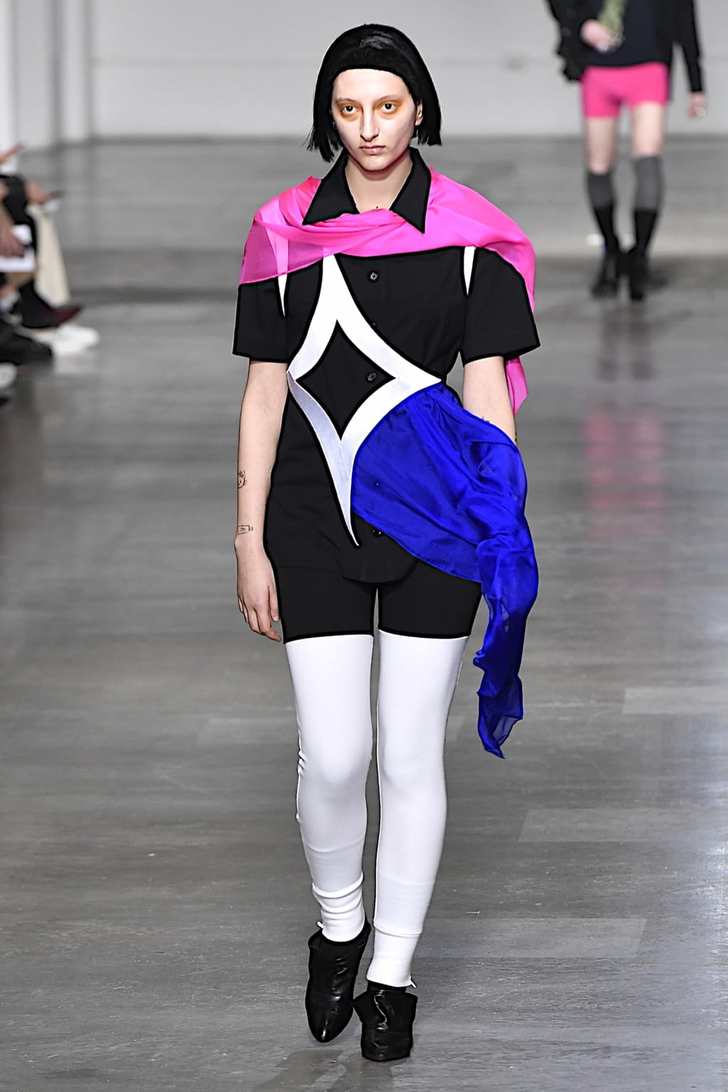 Fashion Week London Fall/Winter 2020 look 7 from the Fashion East collection 女装