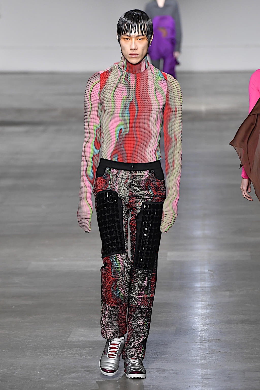 Fashion Week London Fall/Winter 2020 look 13 from the Fashion East collection womenswear