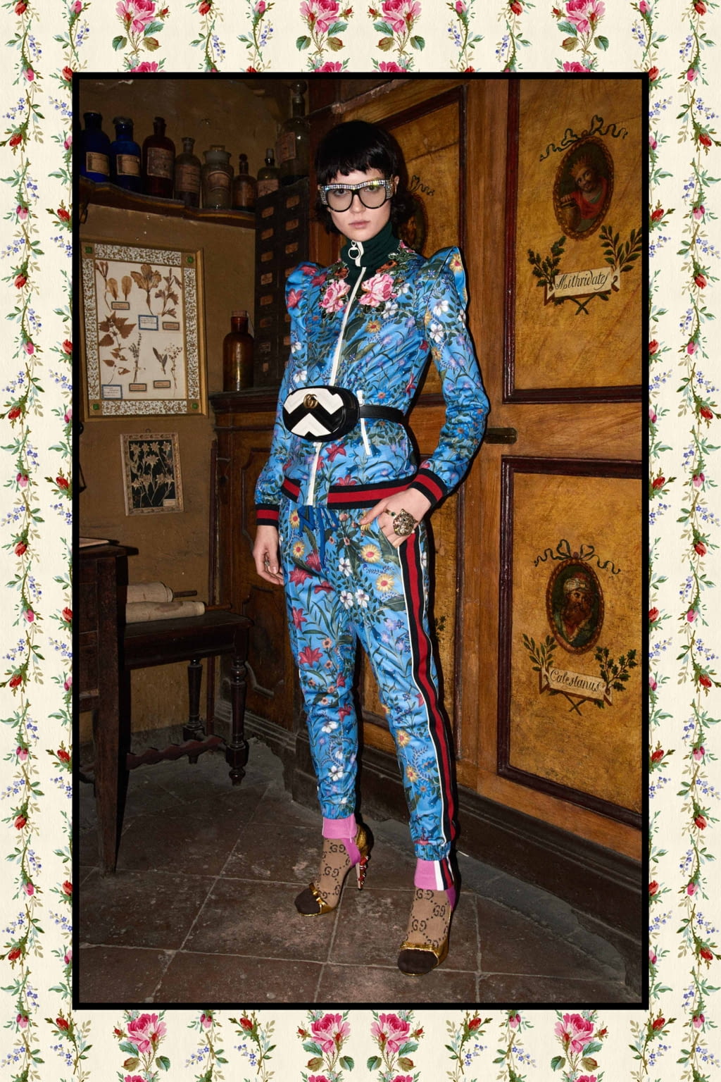 Fashion Week Milan Pre-Fall 2017 look 12 from the Gucci collection womenswear