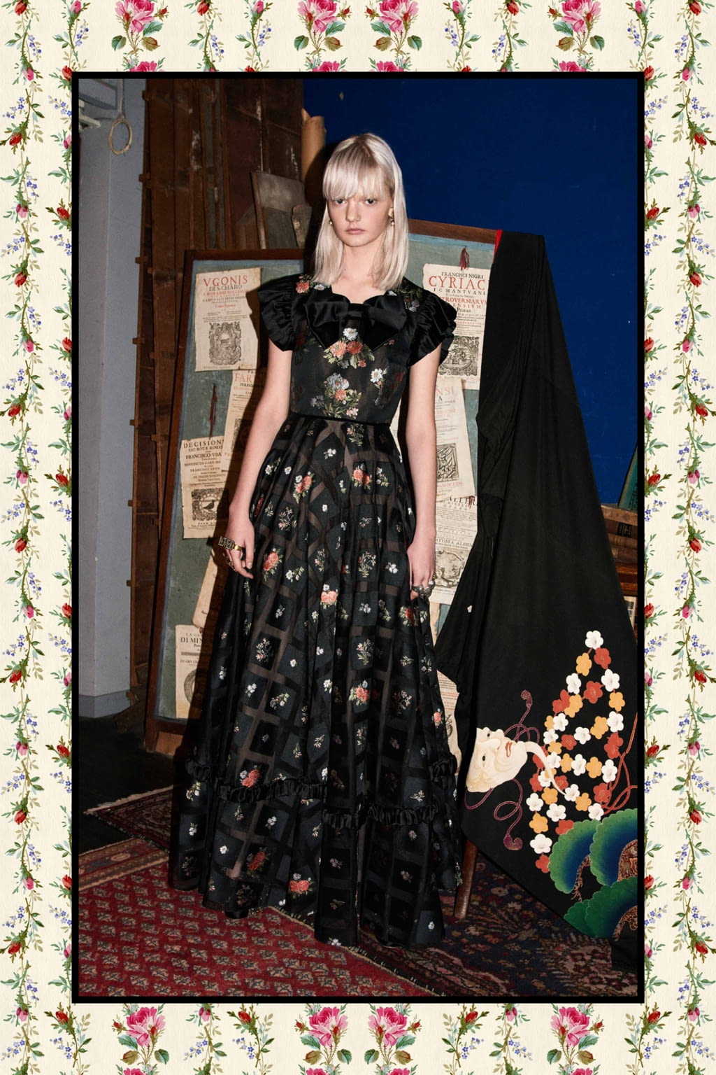 Fashion Week Milan Pre-Fall 2017 look 13 from the Gucci collection womenswear