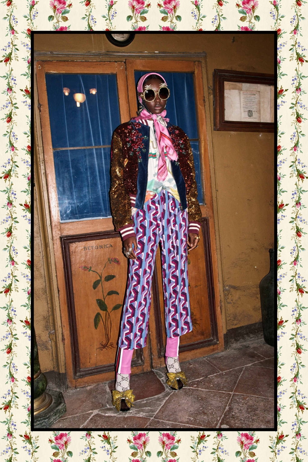 Fashion Week Milan Pre-Fall 2017 look 14 from the Gucci collection 女装