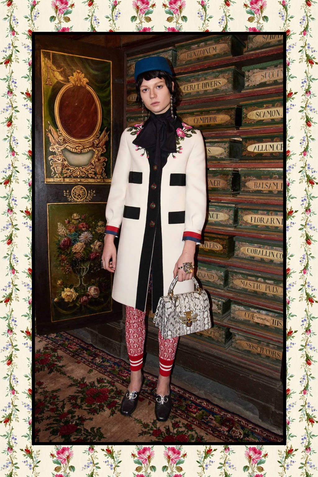 Fashion Week Milan Pre-Fall 2017 look 17 from the Gucci collection womenswear
