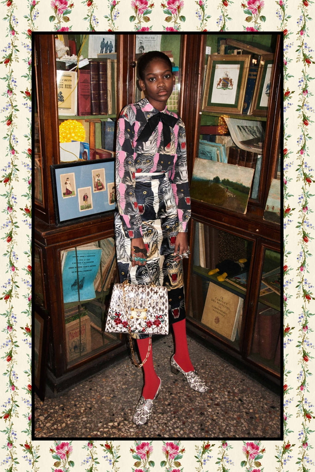 Fashion Week Milan Pre-Fall 2017 look 19 from the Gucci collection womenswear