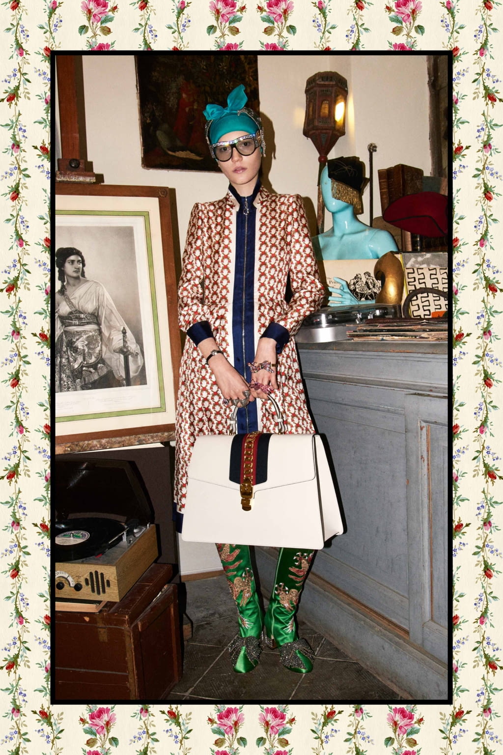 Fashion Week Milan Pre-Fall 2017 look 23 from the Gucci collection 女装