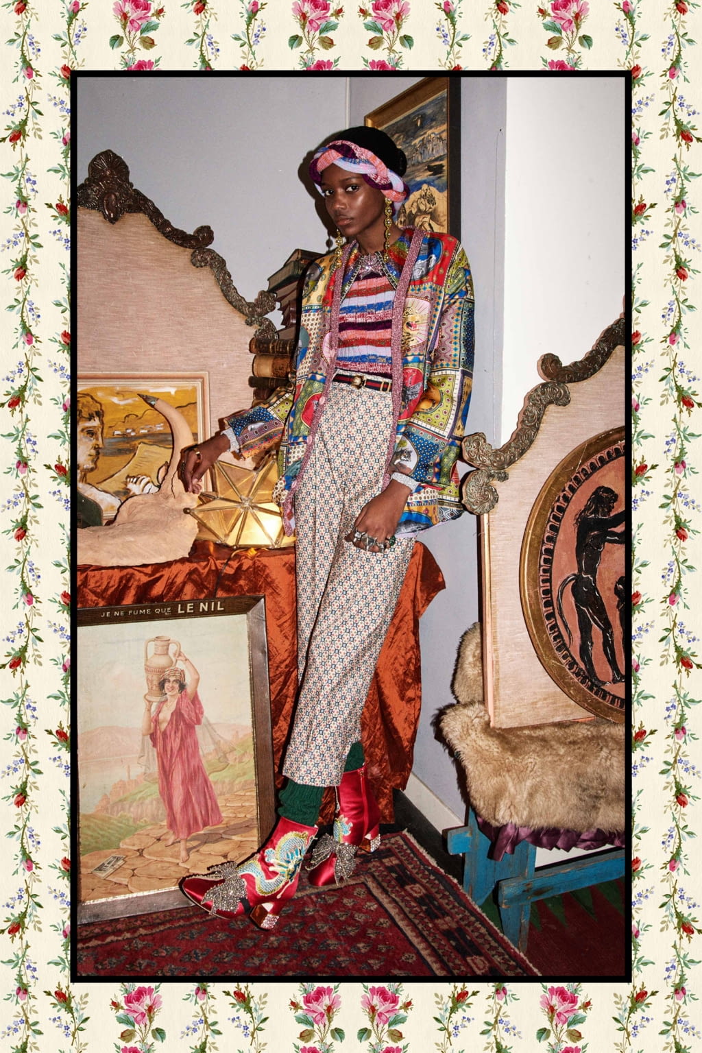 Fashion Week Milan Pre-Fall 2017 look 25 from the Gucci collection 女装