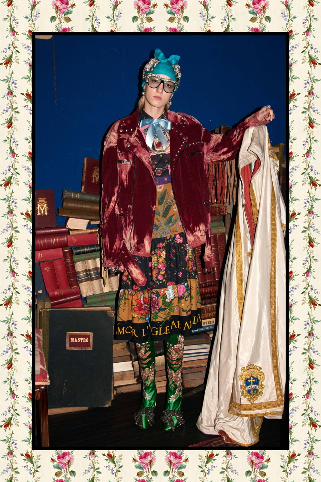 Fashion Week Milan Pre-Fall 2017 look 4 from the Gucci collection 女装