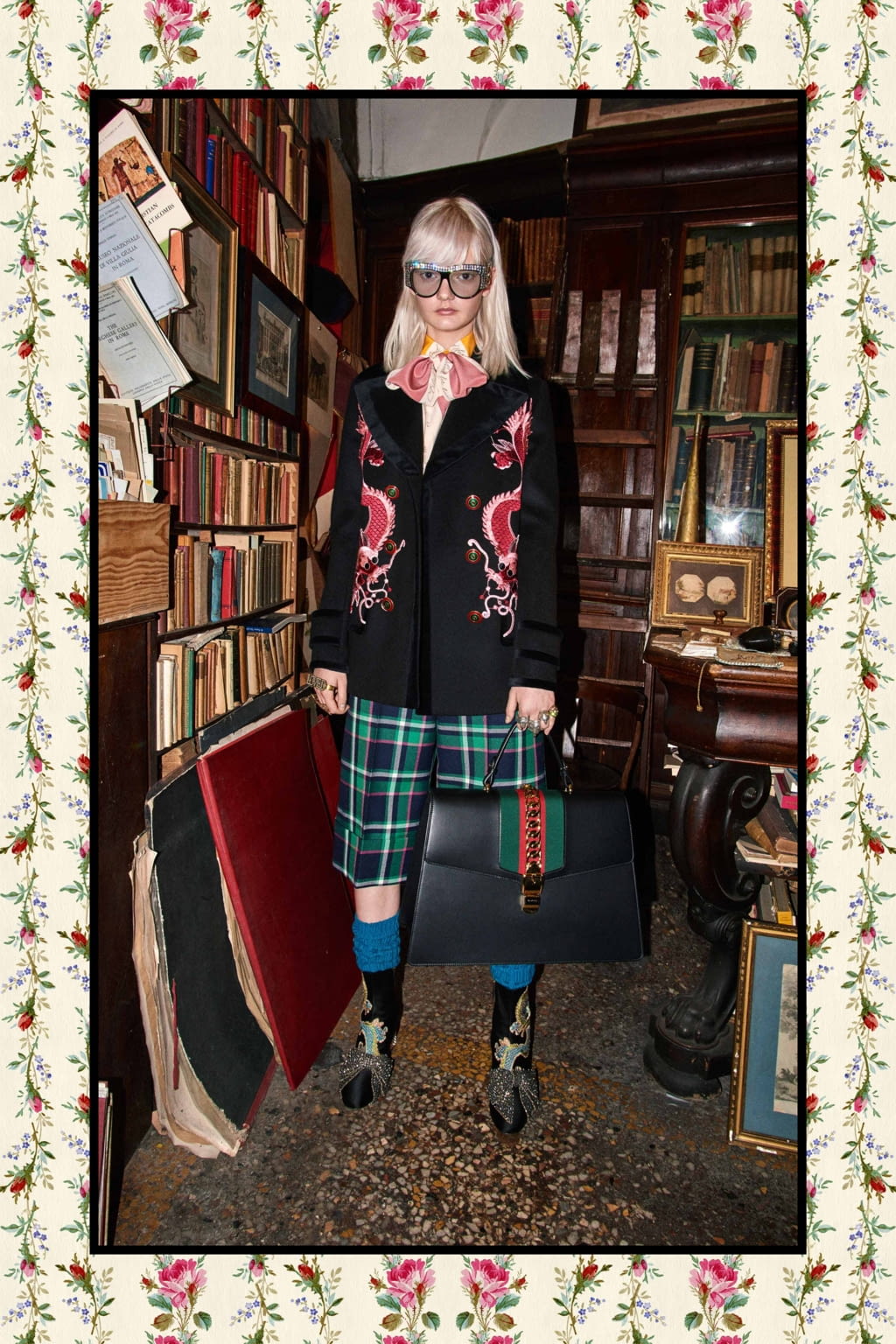 Fashion Week Milan Pre-Fall 2017 look 41 from the Gucci collection 女装