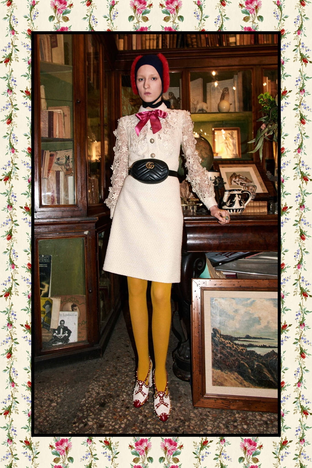 Fashion Week Milan Pre-Fall 2017 look 67 from the Gucci collection 女装