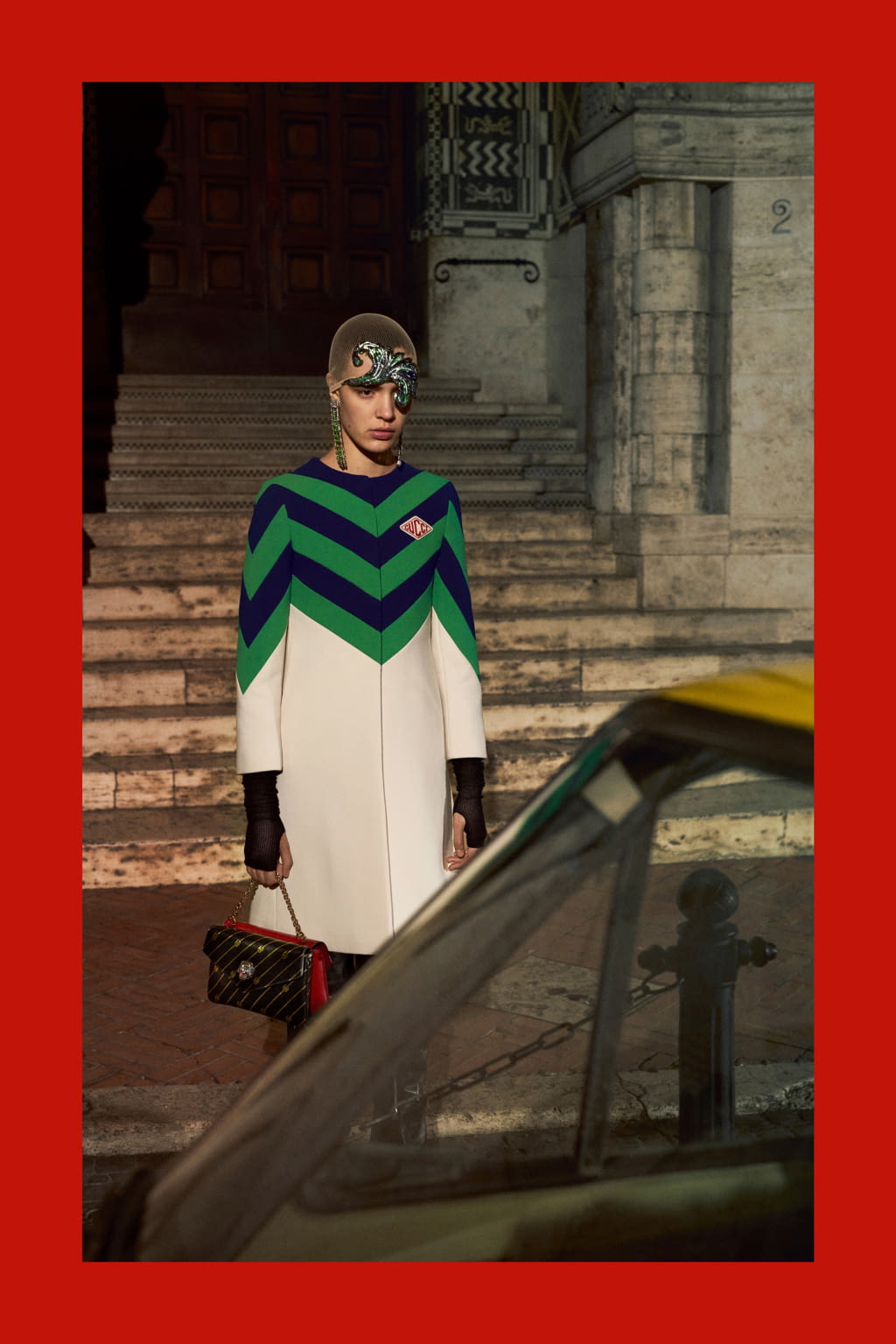 Fashion Week Milan Pre-Fall 2018 look 11 de la collection Gucci womenswear