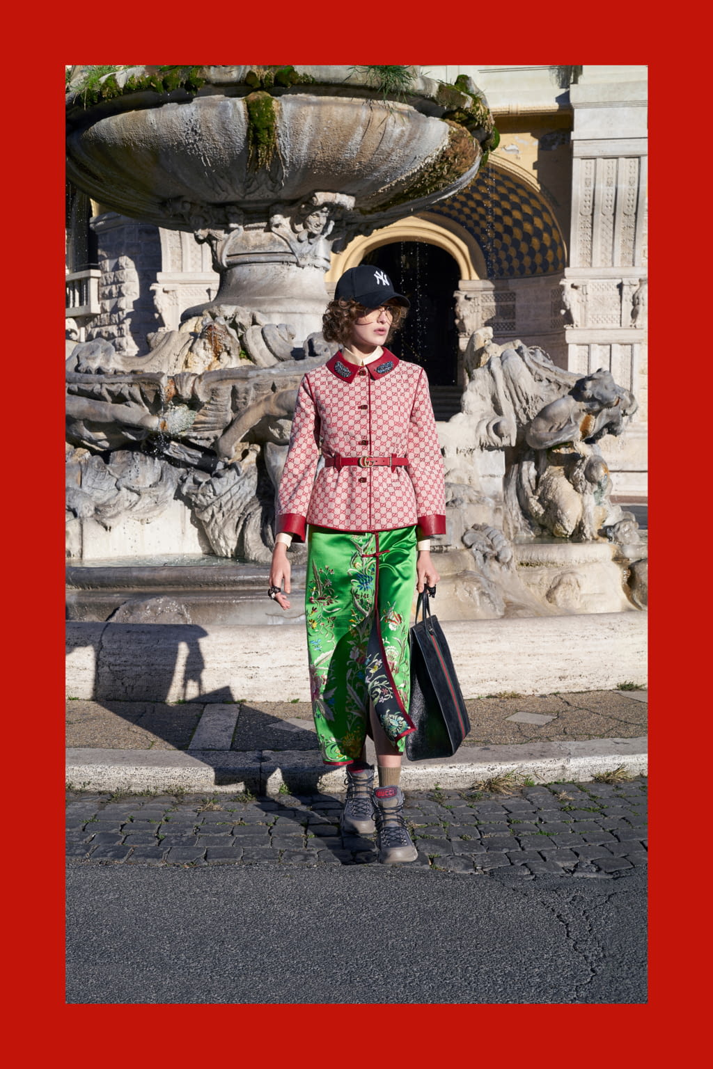 Fashion Week Milan Pre-Fall 2018 look 13 de la collection Gucci womenswear