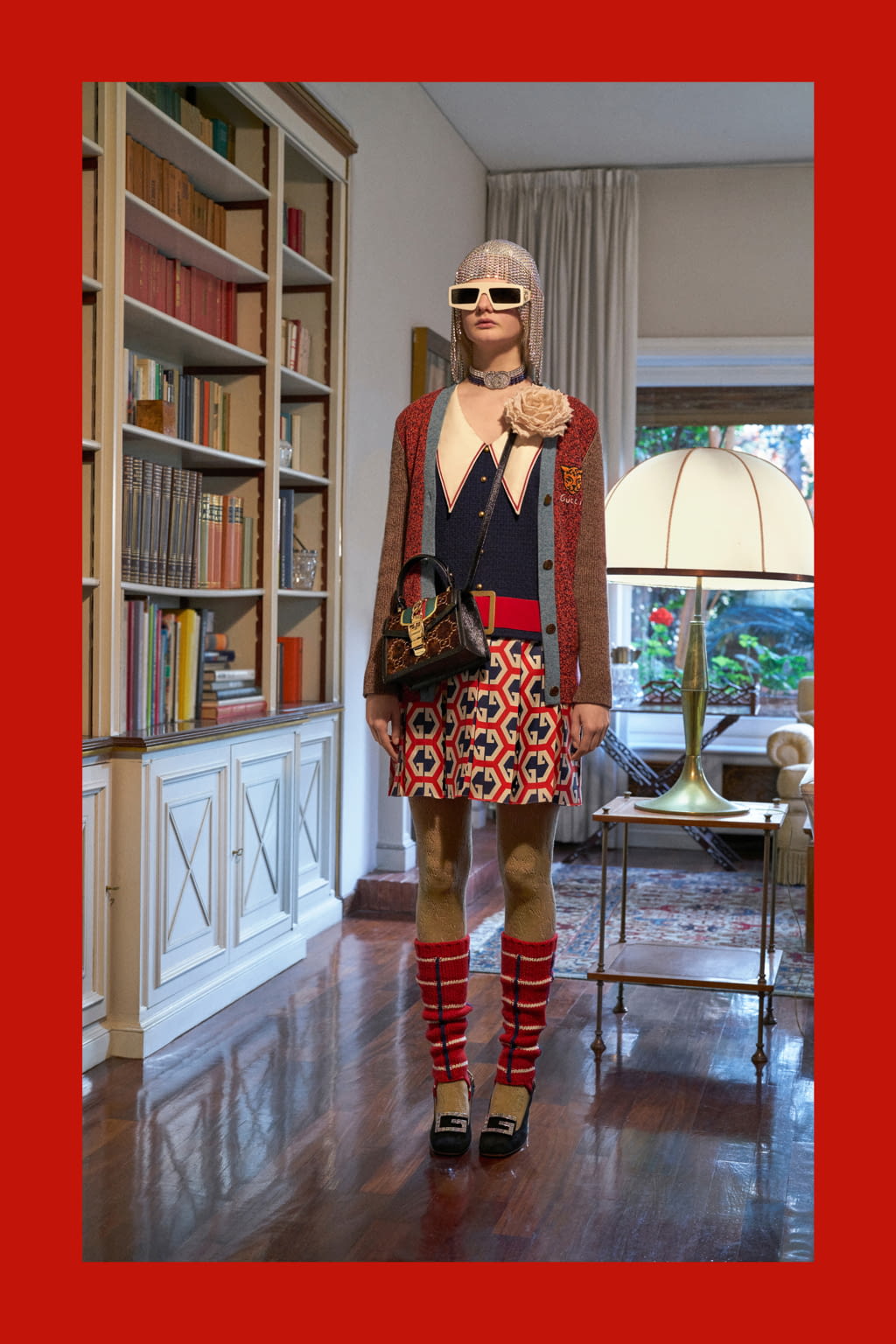 Fashion Week Milan Pre-Fall 2018 look 21 de la collection Gucci womenswear