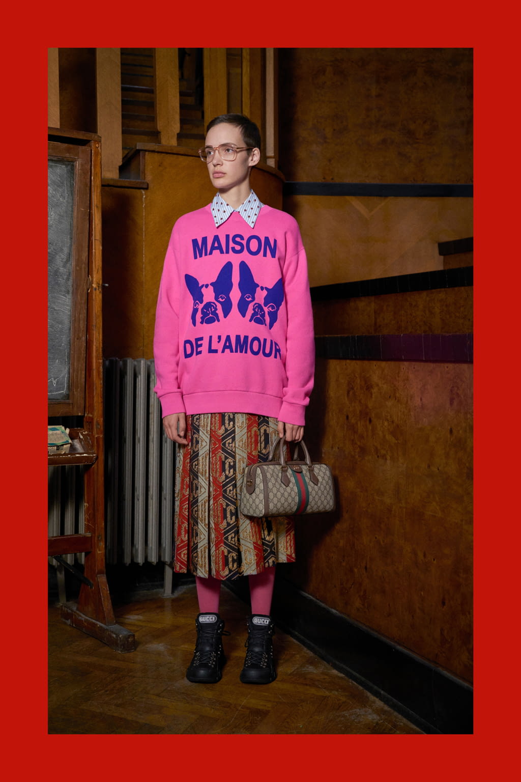 Fashion Week Milan Pre-Fall 2018 look 23 from the Gucci collection 女装