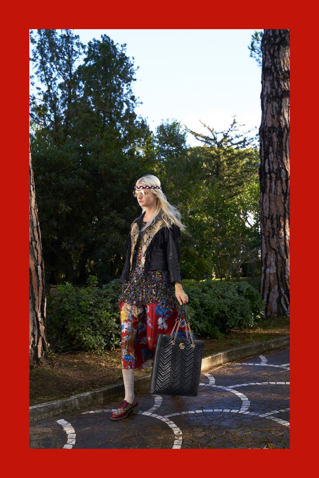 Fashion Week Milan Pre-Fall 2018 look 25 de la collection Gucci womenswear