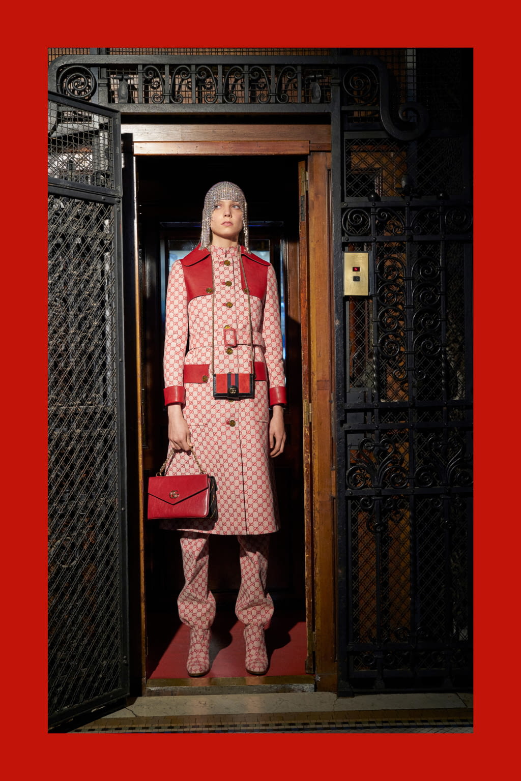 Fashion Week Milan Pre-Fall 2018 look 29 from the Gucci collection womenswear