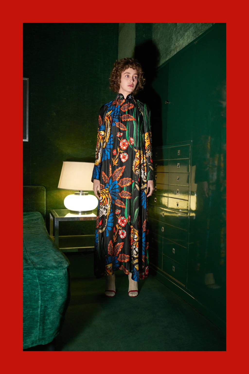 Fashion Week Milan Pre-Fall 2018 look 35 de la collection Gucci womenswear