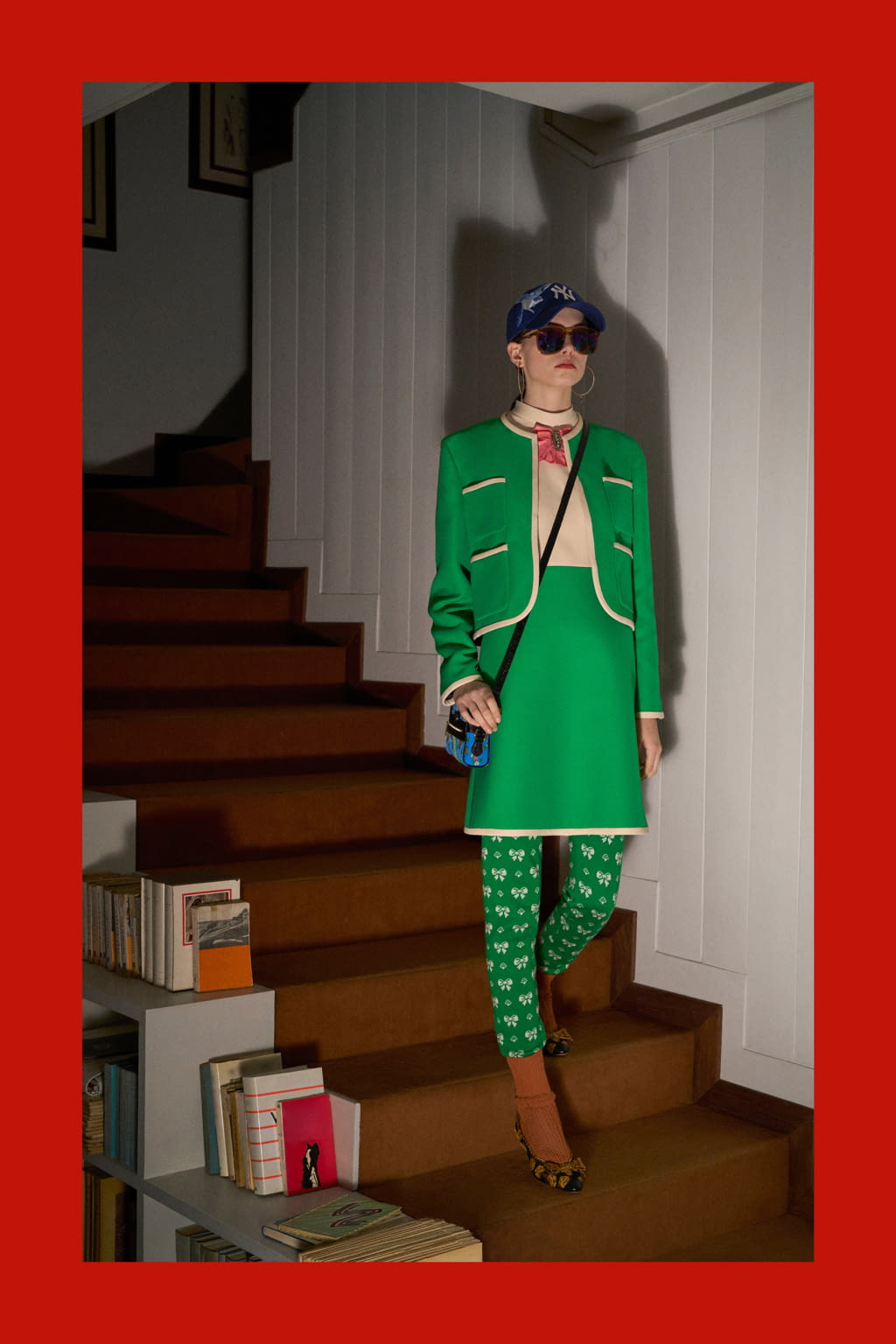 Fashion Week Milan Pre-Fall 2018 look 47 from the Gucci collection 女装